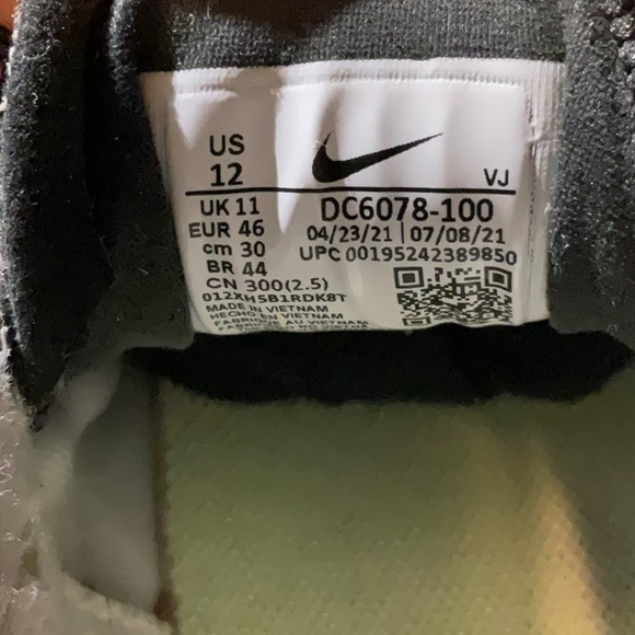 Nike Air Max + Terrascape sail/black-sea glass-cashmere size 12 - Picture 8 of 9